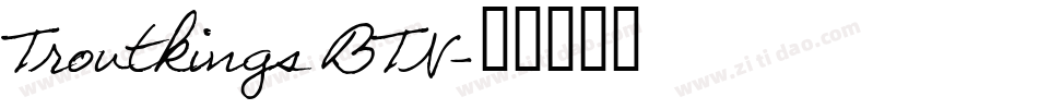 Troutkings BTN字体转换